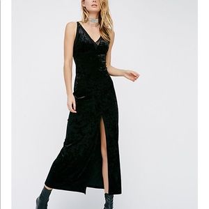 Free people velvet dress